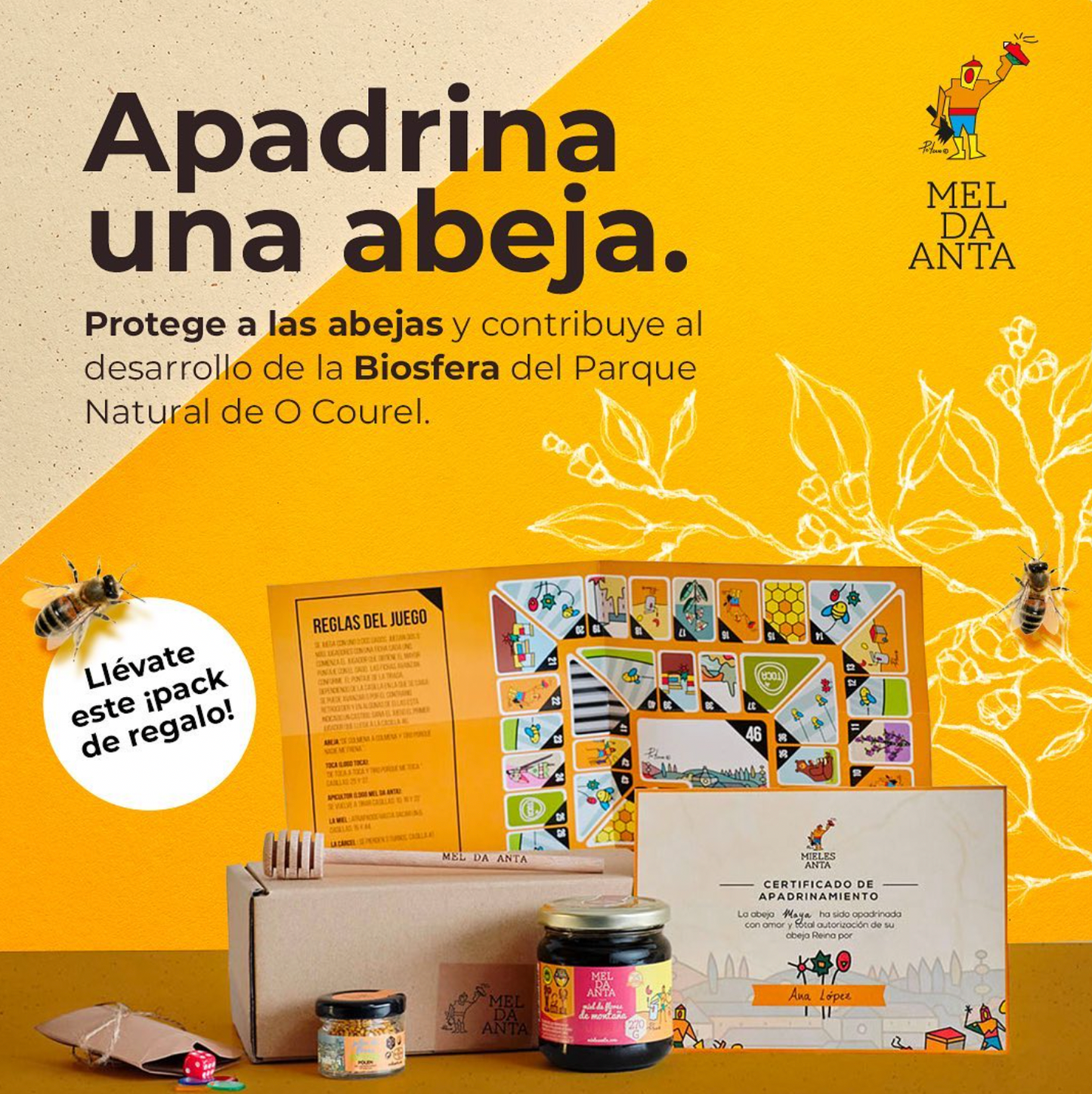 Apadrina una abeja